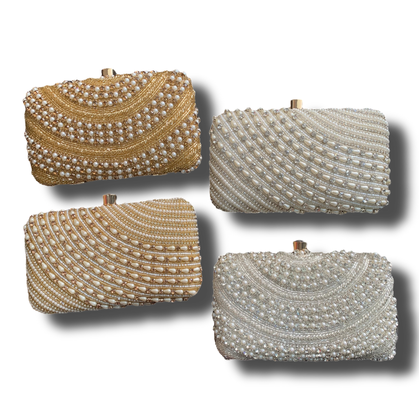 Embroidered Clutch