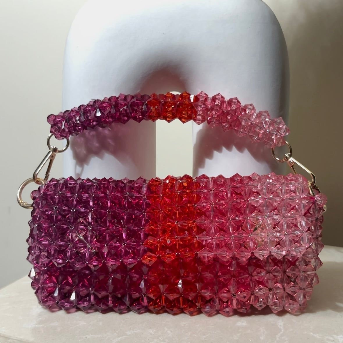 Ombré Beaded Bag