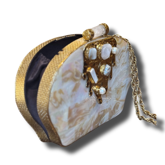 Sapphire MOP Clutch