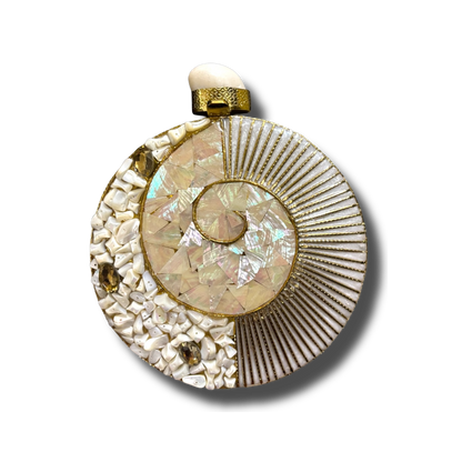 Round MOP Clutch