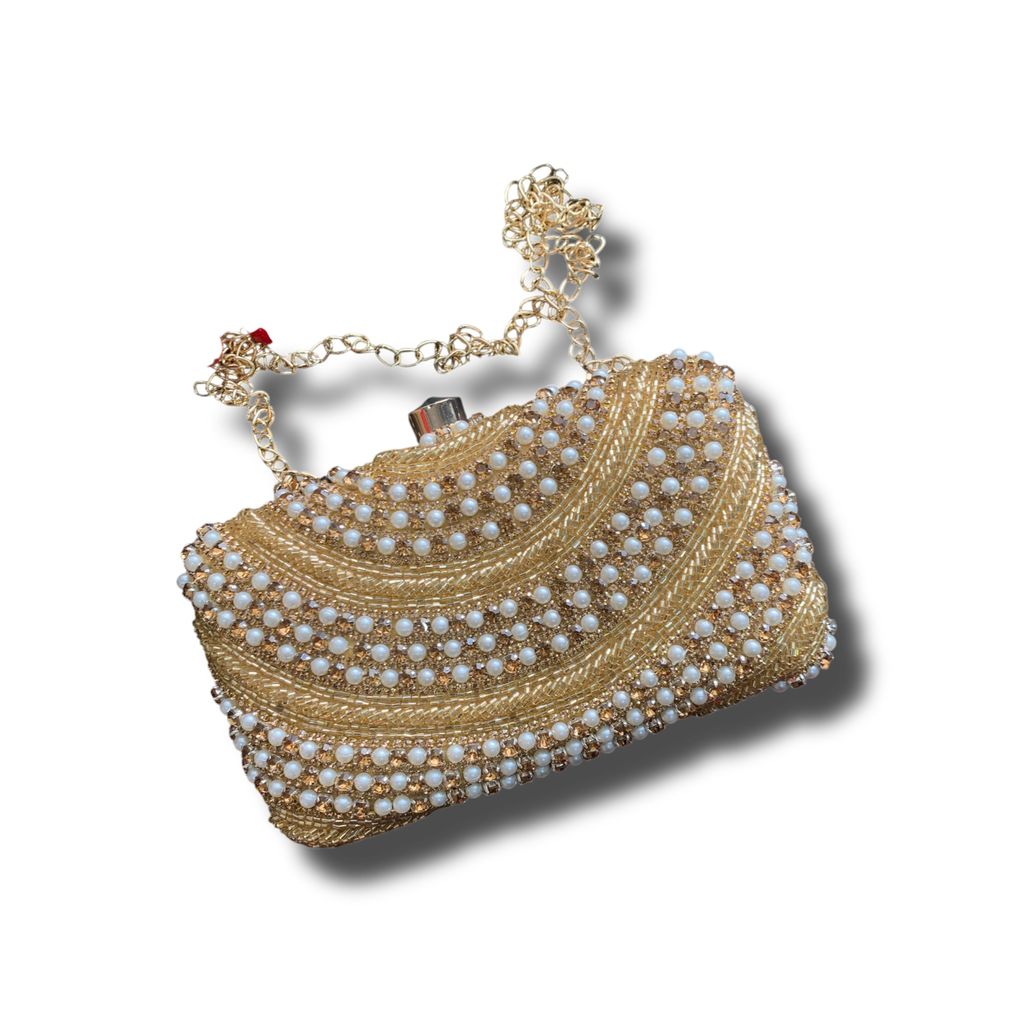 Embroidered Clutch