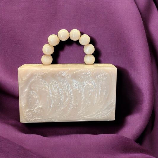 Rectangle Resin Clutch