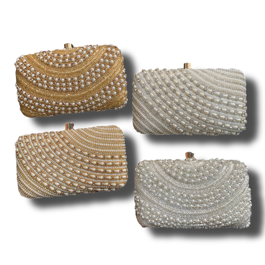 Embroidered Clutch