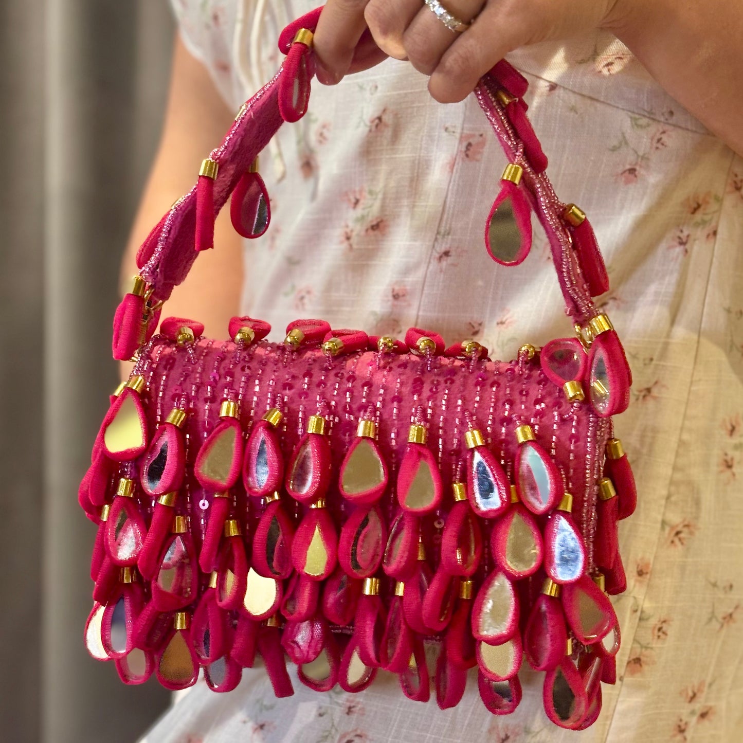 Mirror Flap Bag