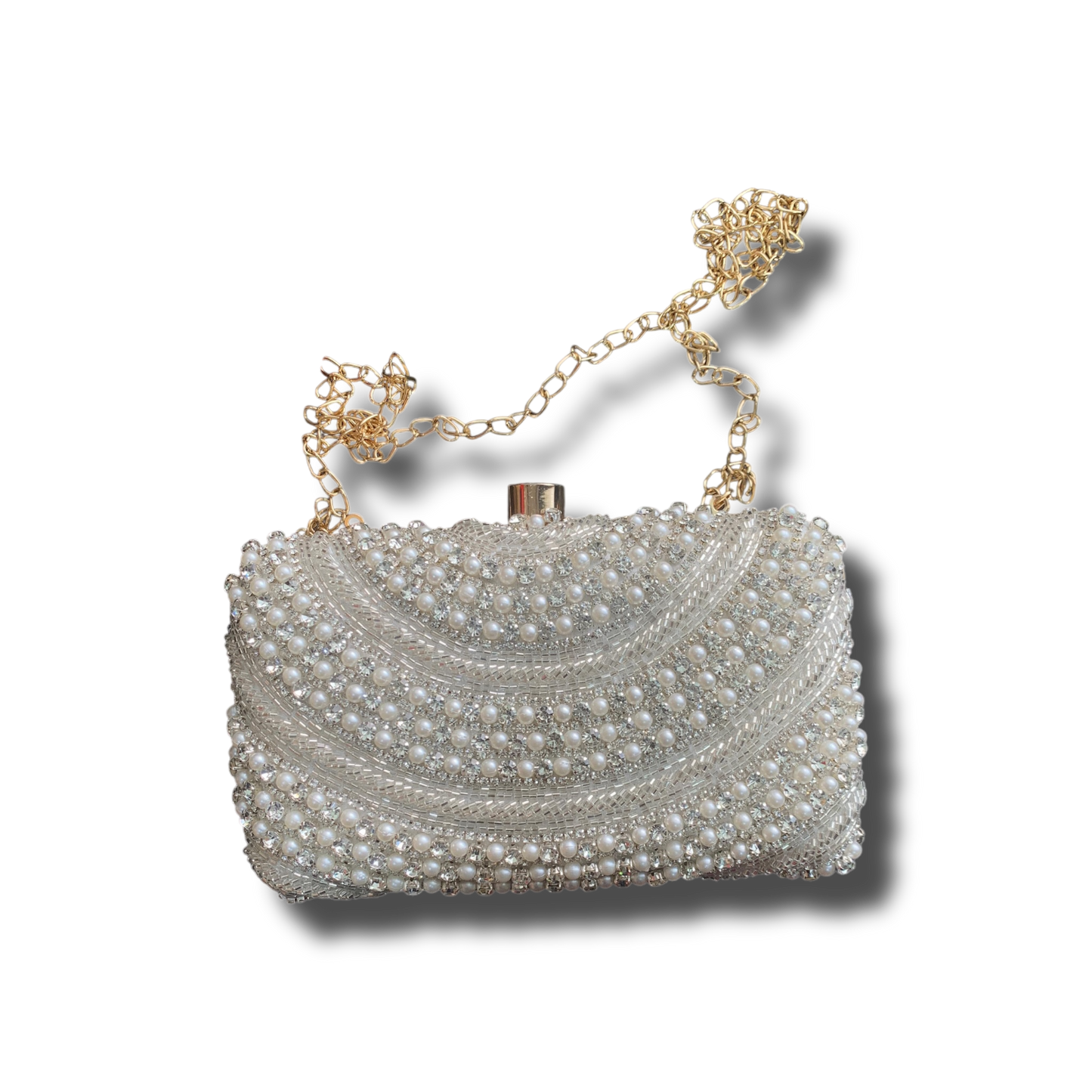 Embroidered Clutch